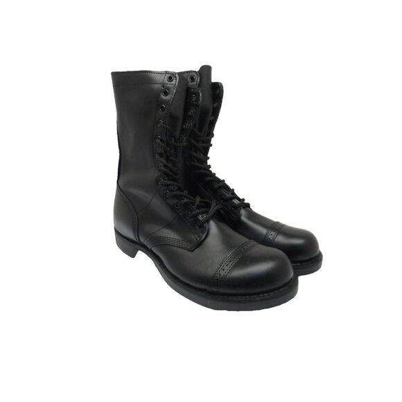 Corcoran Men's 10" Leather Jump Uniform Boots 1500 *Made In USA* Black Size 13D - Picture 1 of 8